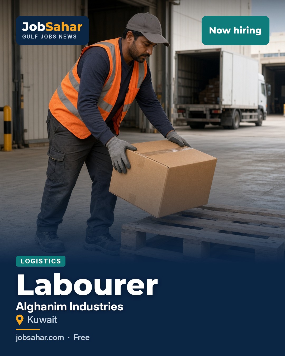 Labourer at Alghanim Industries, Kuwait