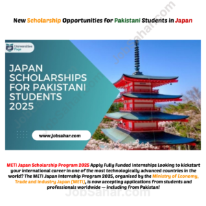 METI Japan Internship Program 2025 – Fully Funded Opportunity